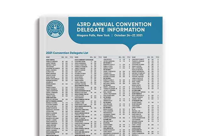 2021 Delegate List