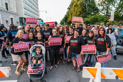 Albany County Probation at the 2022 Albany Labor Day Parade