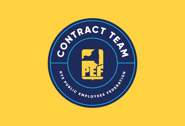 PEF Contract Team meets for second time with State 