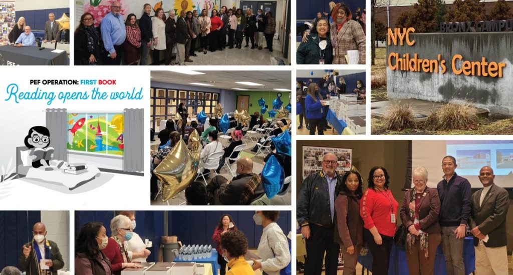 PEF visits NYC Children’s Center campuses fostering a love of reading