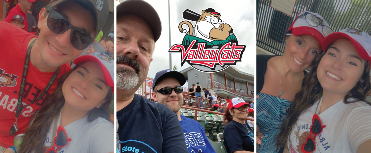 PEF members in Region 8 enjoyed a picnic and a Valley Cats game at the Joe Bruno Stadium.
