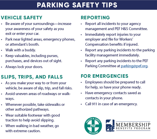 Parking Safety Tips