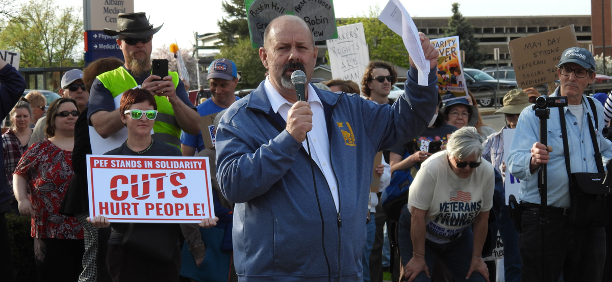 VP Bruce Giddings May Rally