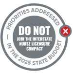 DO NOT join interstate nurse compact