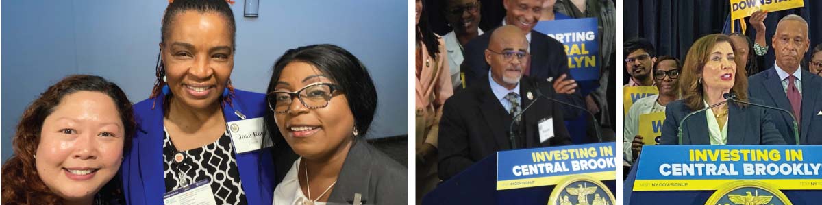 President Spence joins Governor to celebrate $1.1 billion investment in SUNY Downstate