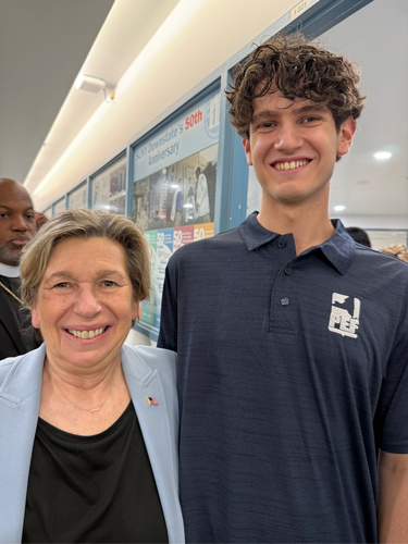 Gorman with AFT President Weingarten