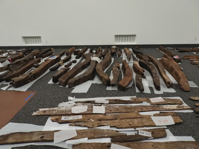 PEF members work to rebuild Revolutionary War artifact found beneath World Trade Center