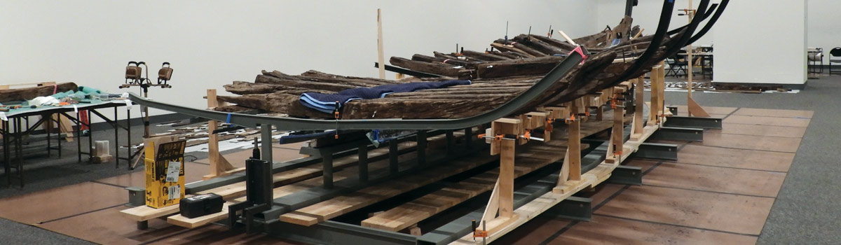 PEF members work to rebuild Revolutionary War artifact found beneath World Trade Center