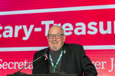 Joe Donahue at the 47th Annual PEF Convention 