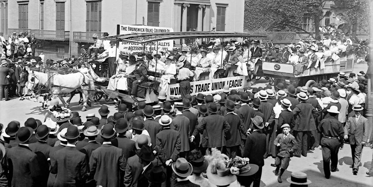 Women’s Trade Union League rises in November 1903