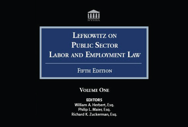 PEF Legal staff contribute to leading labor, employment law book