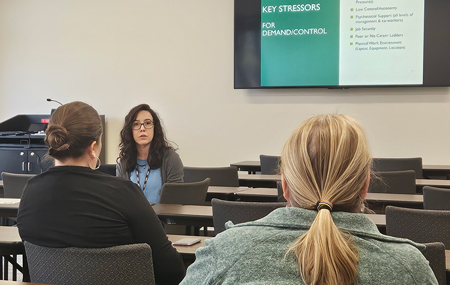 Leaders take advantage of PEF Health and Safety resources on occupational stress 