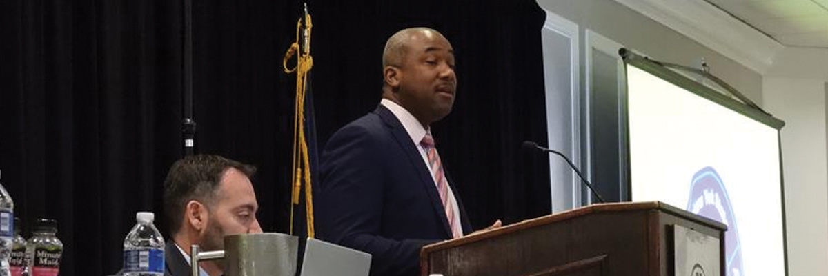 Civil Service Commissioner Timothy Hogues