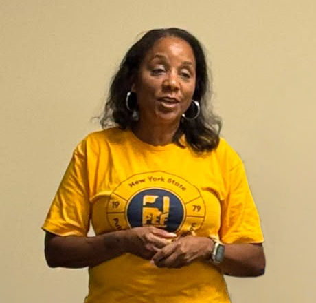 PEF Vice President Darlene Williams