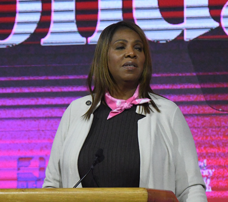 Attorney General Letitia James 